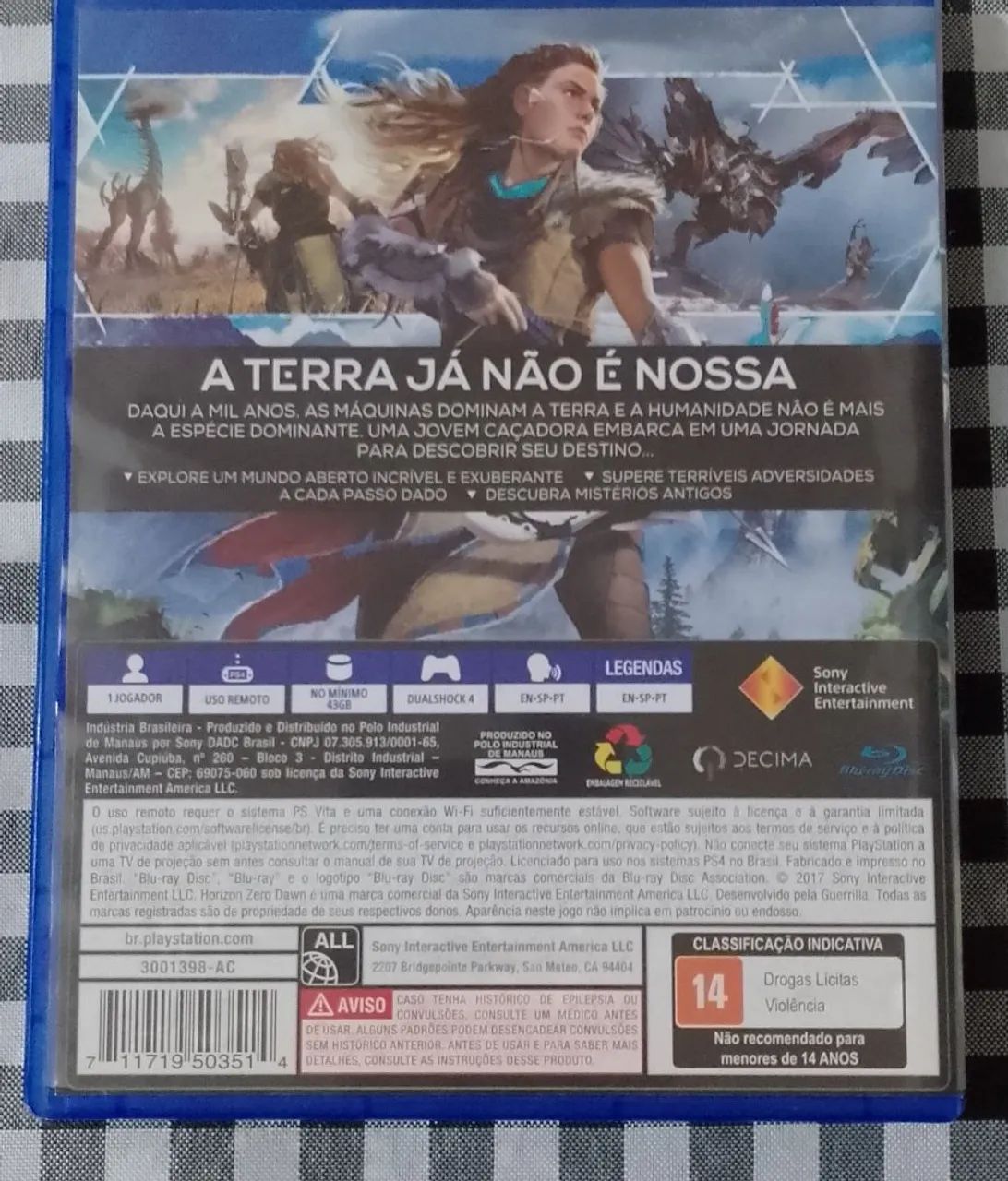 Jogo Ps4 Horizon Zero Dawn  - Foto 2