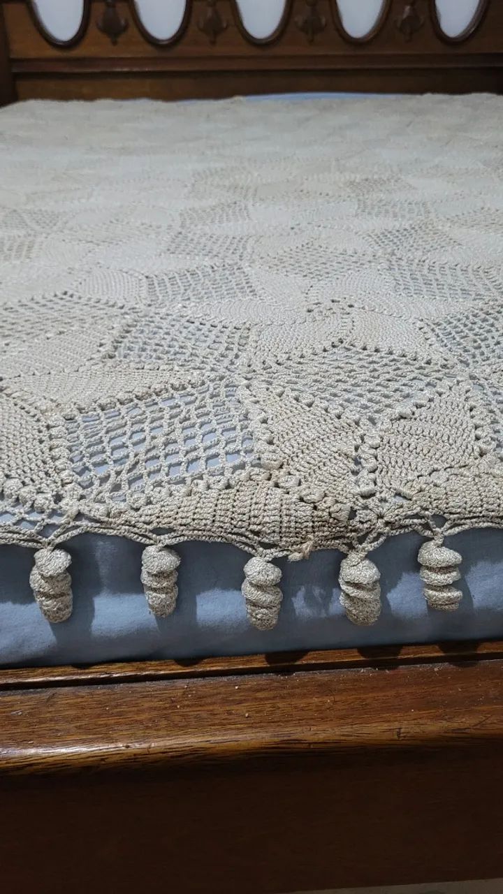 Colcha de crochê casal  - Foto 5