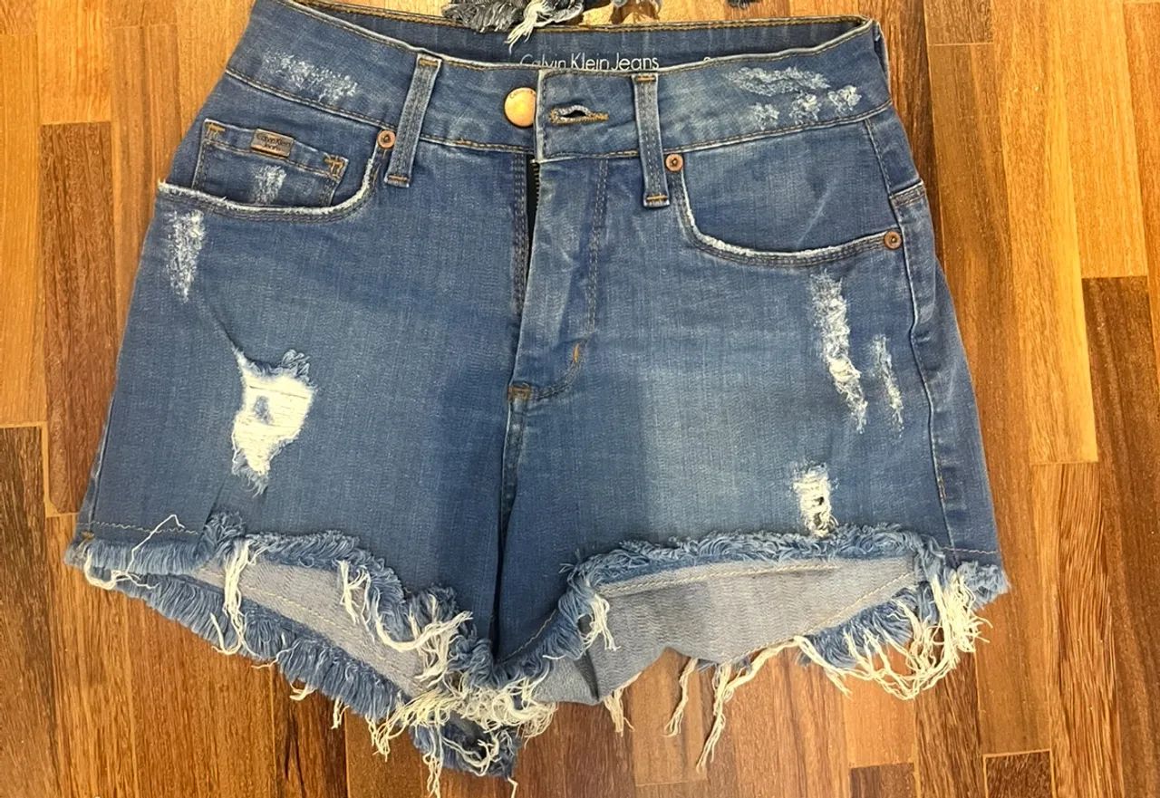 Shorts jeans Calvin Klein - Foto 2
