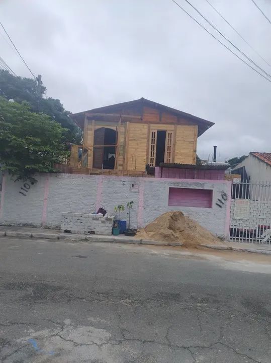 Porta de madeira maciça com vidros - Foto 5