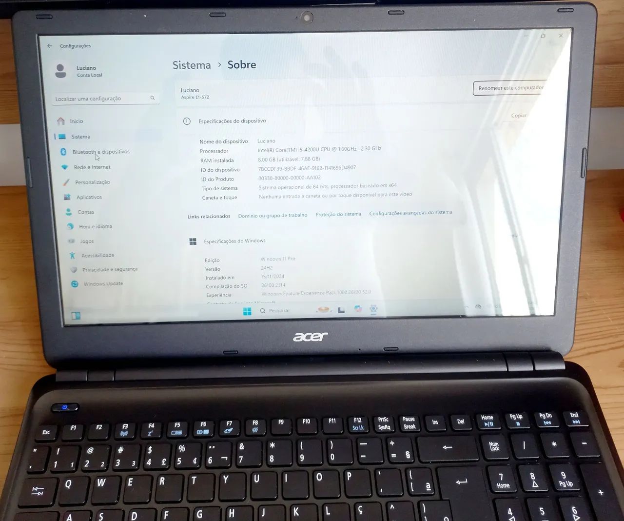 Notebook Acer - Foto 5