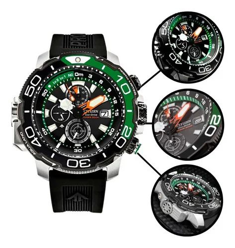 Relógio Citizen Promaster Aqualand Eco-Drive  - Novo