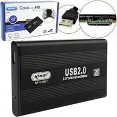 Case Gaveta Hd Sata Externo 2.5 Usb Notebook 2.0 KP-HD001 0683 d440