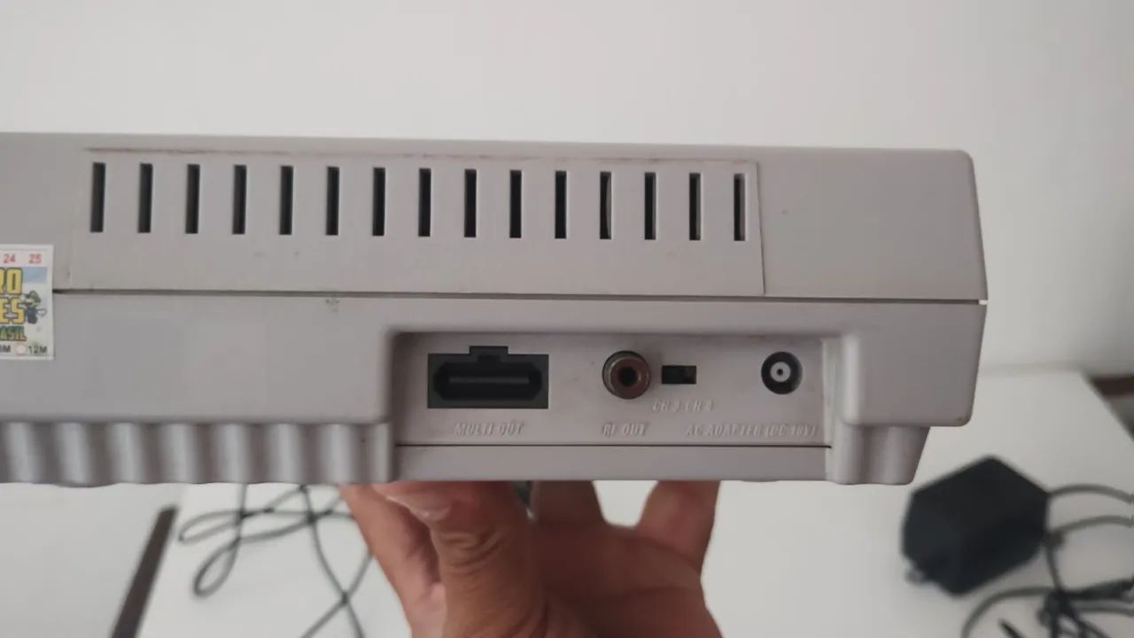 Super Nintendo (SNES) com Super Mario World  - Foto 5