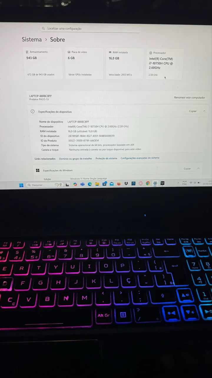 Acer Predator Helios 300 - Foto 4