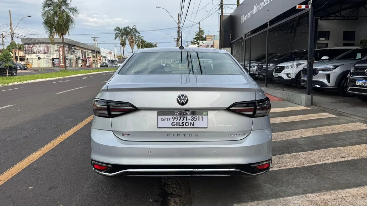 Volkswagen Virtus Highline 200 TSI 1.0 Flex 12V AUT 2024 - Foto 5
