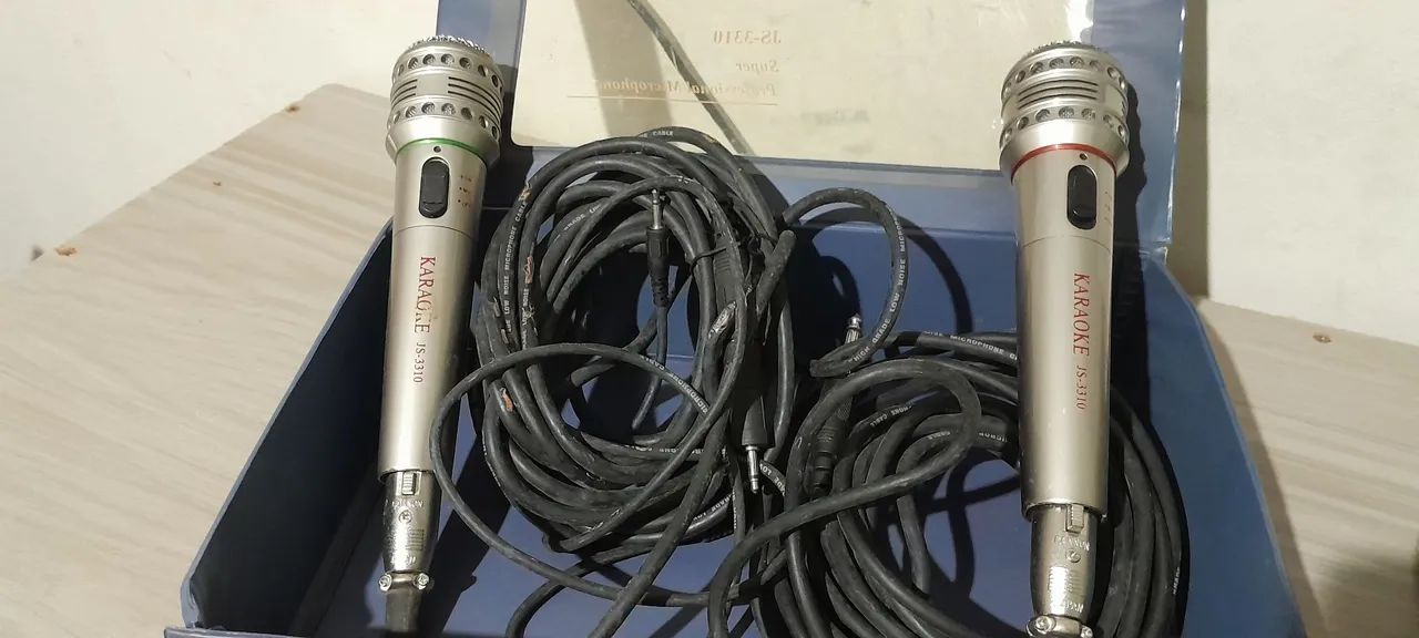 Microfone Karaokê JS-3310 - Super Professional - Foto 2