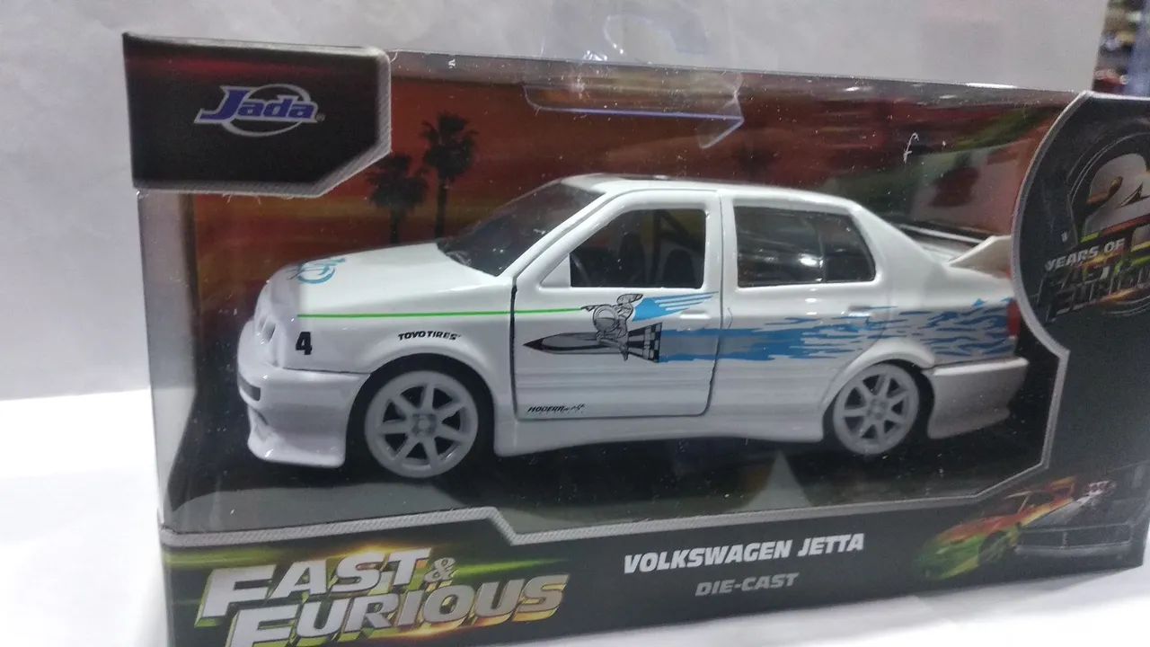 Miniatura Volkswagen Jetta Velozes e furiosos 1:32 Jada - Foto 4