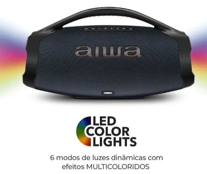 Caixa de som Bombox Aiwa plus - Foto 5
