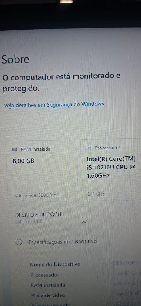 Notebook Dell I5 10 geração  - Foto 4