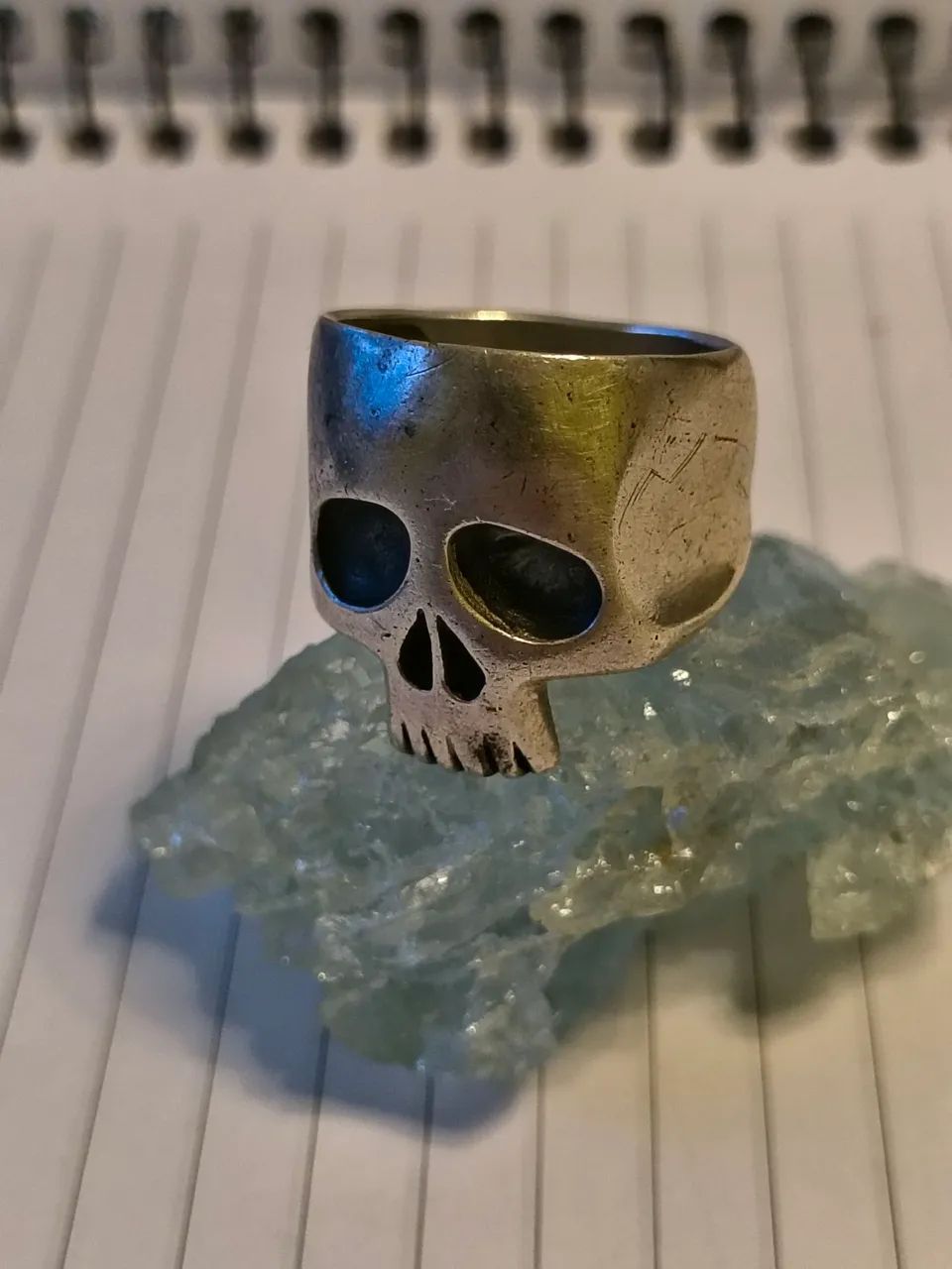 Anel Caveira Funny Prata 925