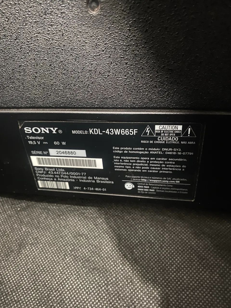 Televisão Sony KDL-43W665F TV Sony 43 Polegadas - Foto 5