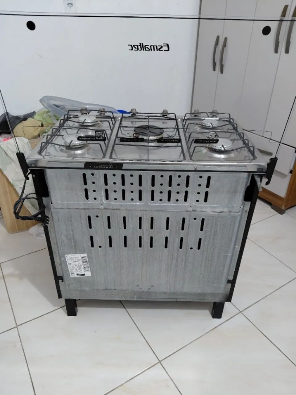 Fogão esmaltec de 5 bocas automático  - Foto 3