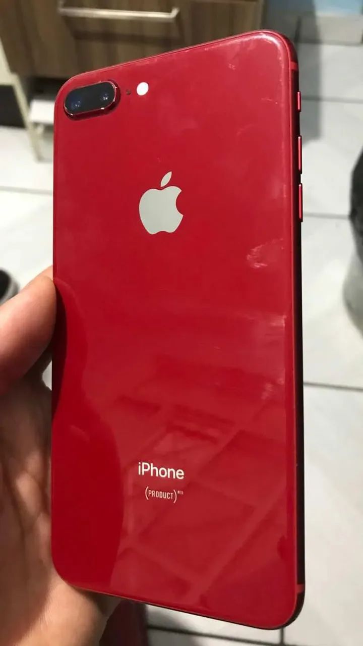 iPhone 8 Plus レッド 64GB iPhone 8 Plus 64GB (PRODUCT)RED Vermelho - Estado de Novo - Câmera