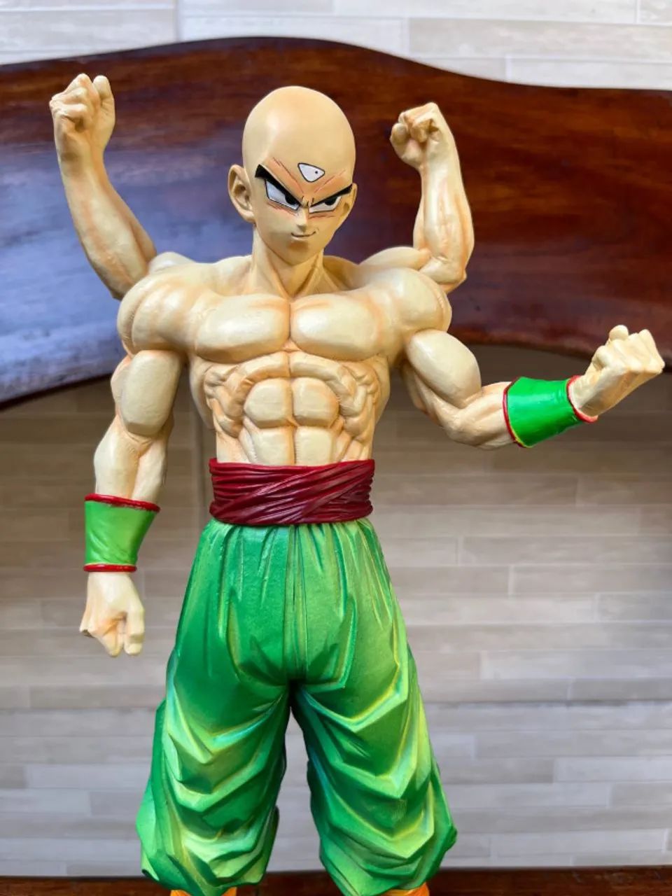 Action Figure Dragon Ball - Tenshinhan 4 Braços 30cm - Foto 2