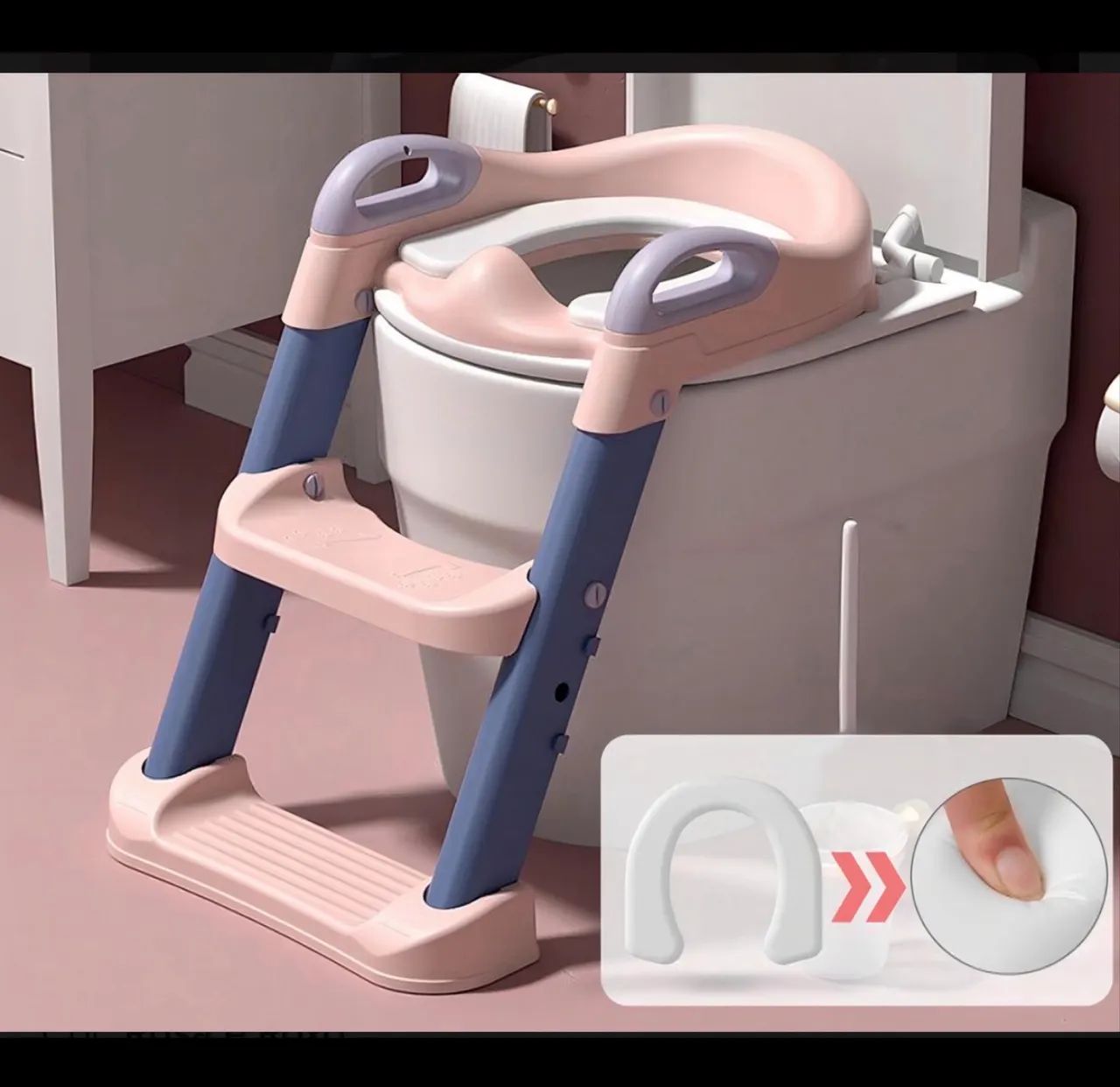 Kids' toilet step stool