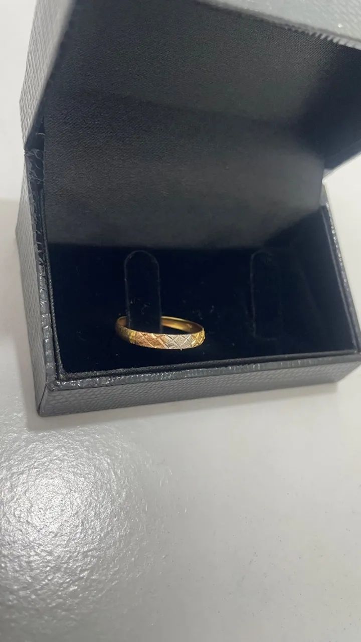 Anel em ouro 18k - Foto 2