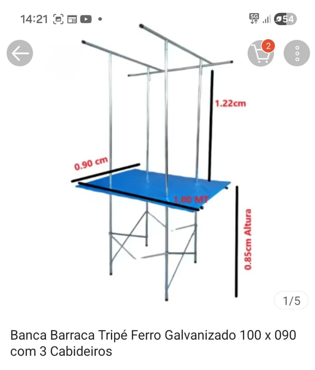Barraca de feira