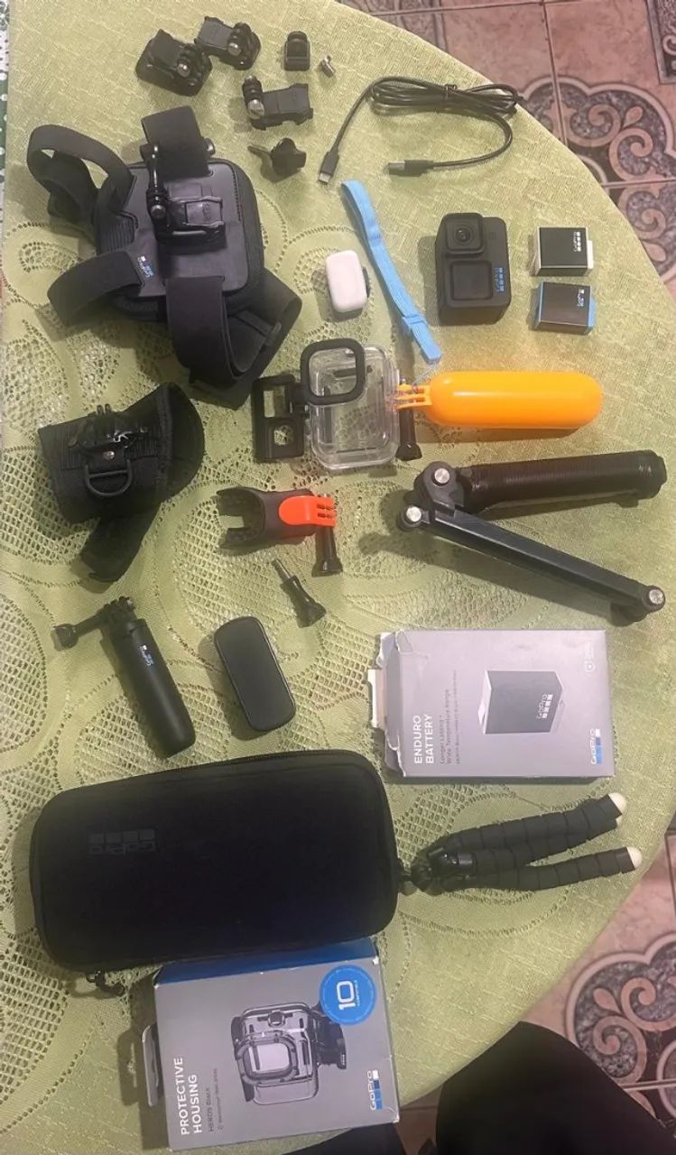Gopro Hero10 Black + diversos acessorios - Foto 4
