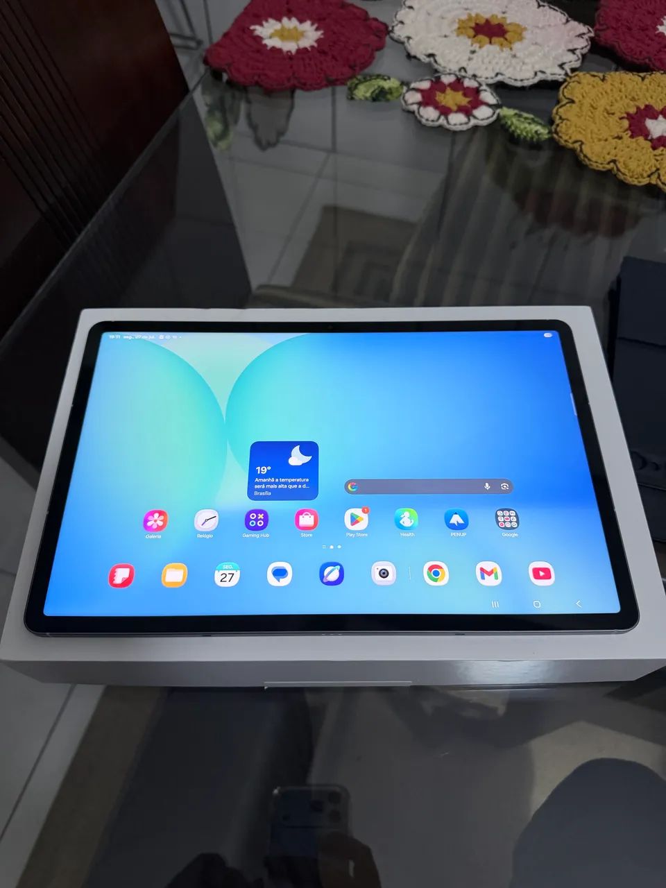TABLETE SAMSUNG S10 FE+ (PLUS) -IMPECÁVEL  - Foto 4