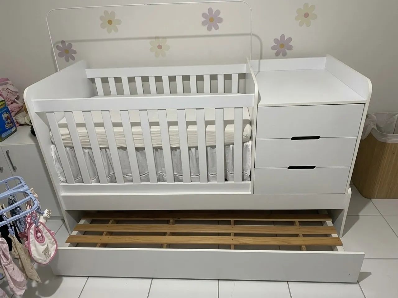 Berço Multifuncional Branco