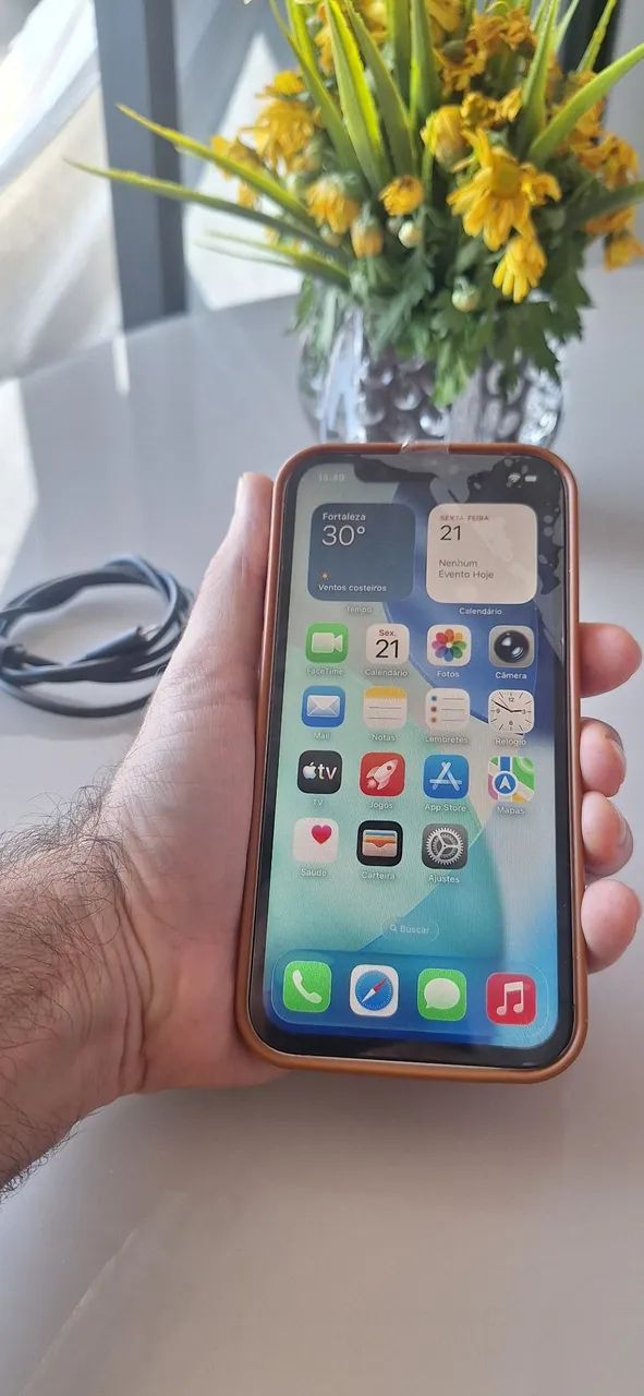 PROMOÇÃO: iPhone 12 Branco 128GB + CABO + CAPINHA  - Foto 2
