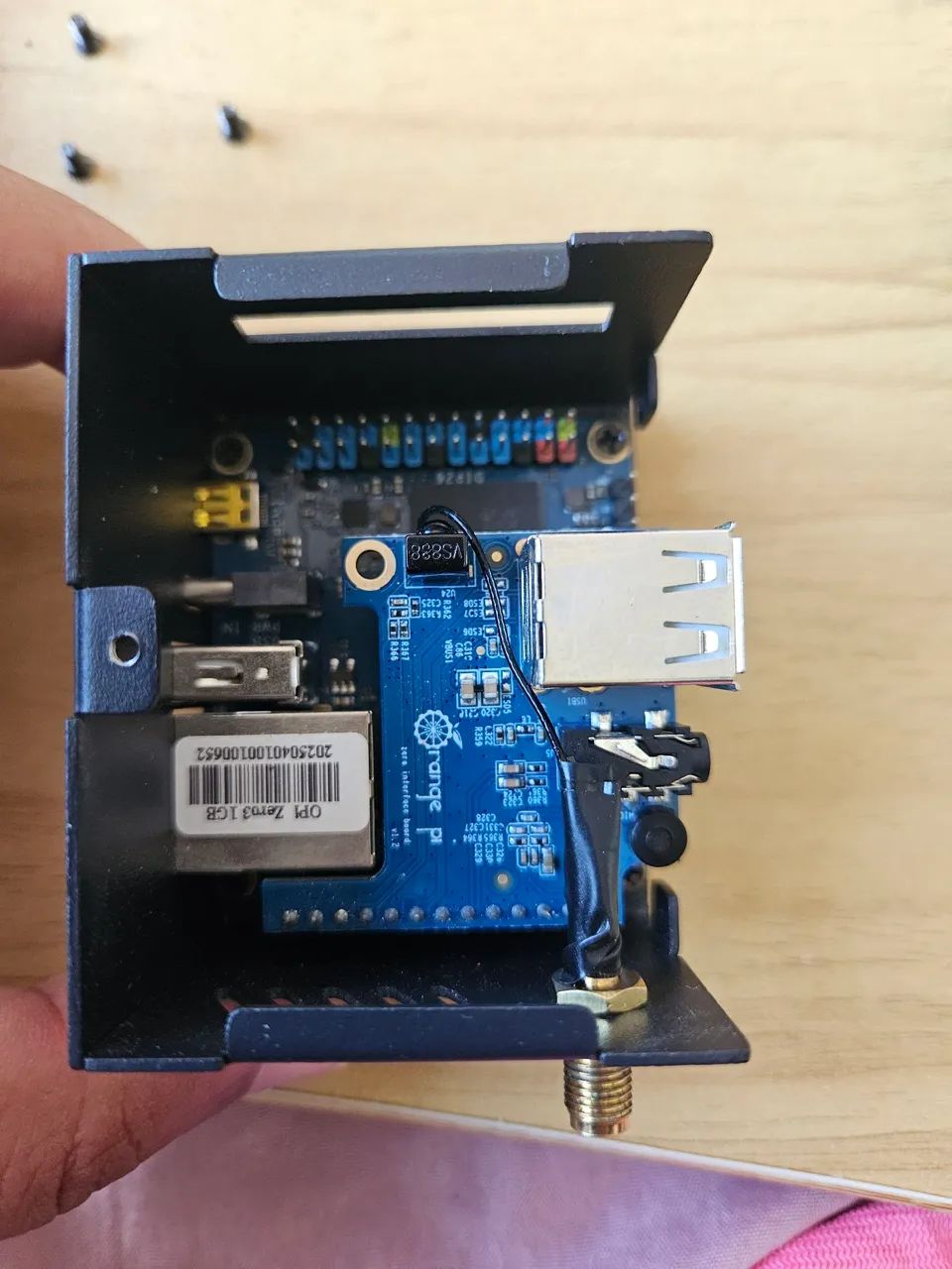 Orange Pi Zero 3 (1GB RAM) + Case de Alumínio + Placa de Expansão - Foto 4