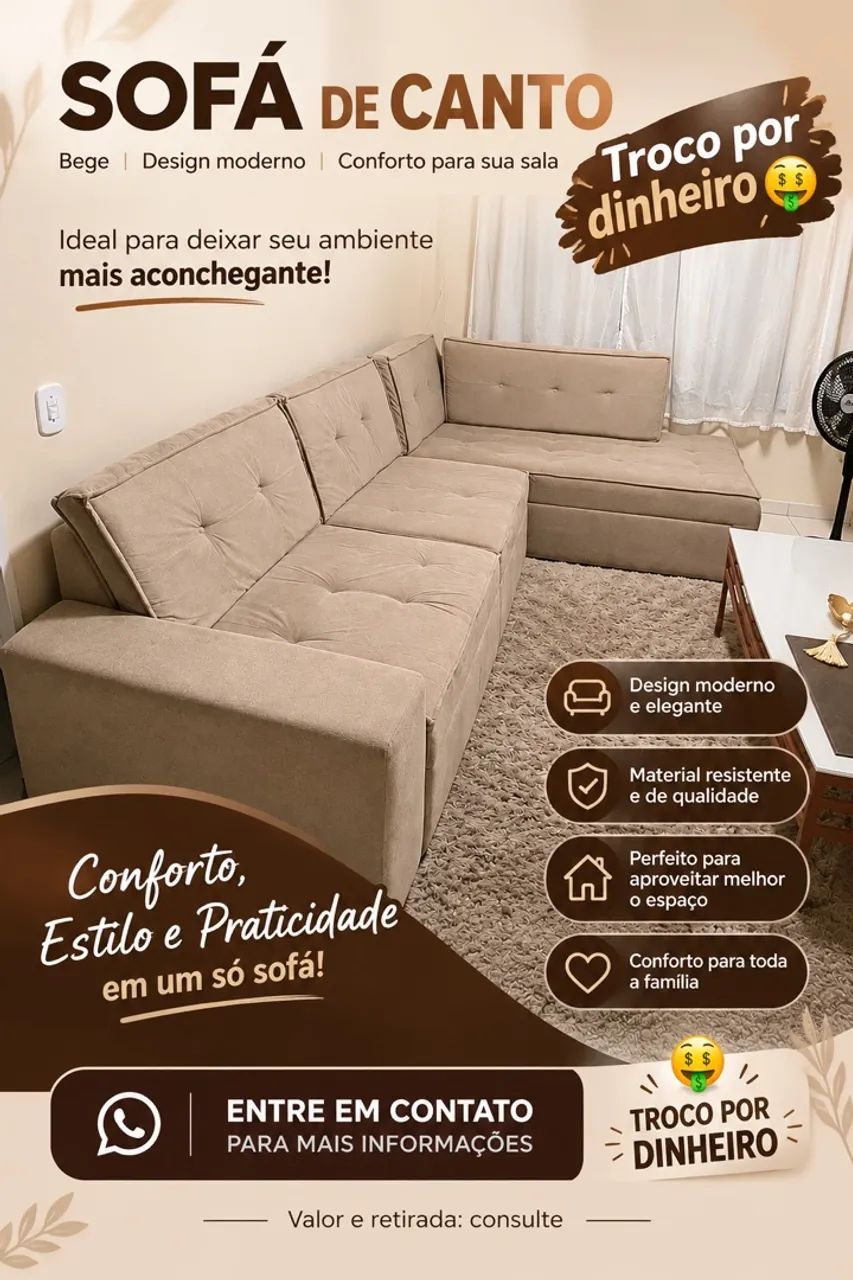 Sofá de Canto 