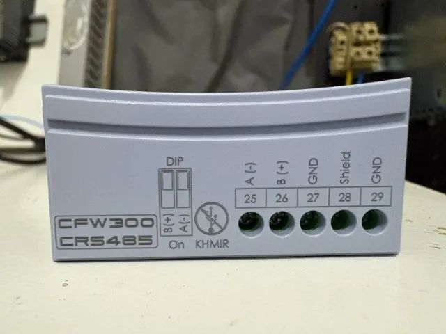 Módulo Comunicação Rs485 Cfw300-crs485 Inversor Cfw300 Weg - Foto 2
