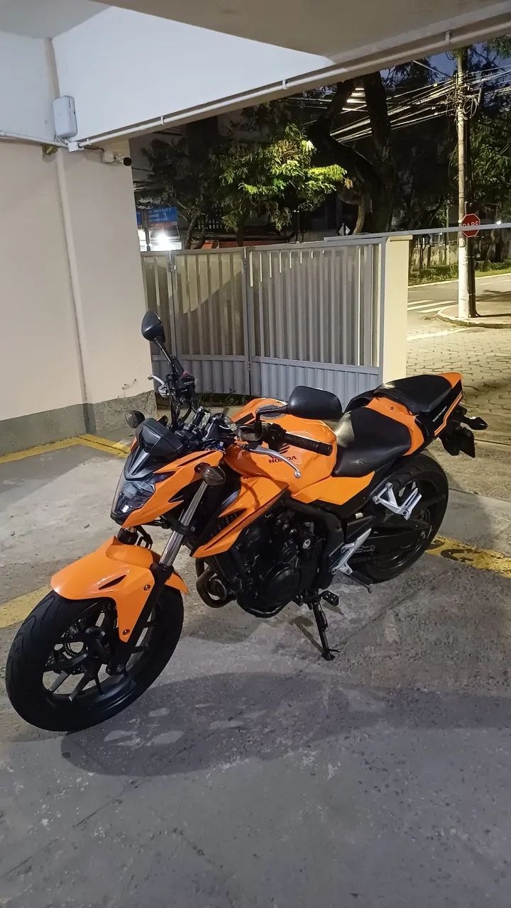 Honda CB 500F ABS Laranja - Foto 2