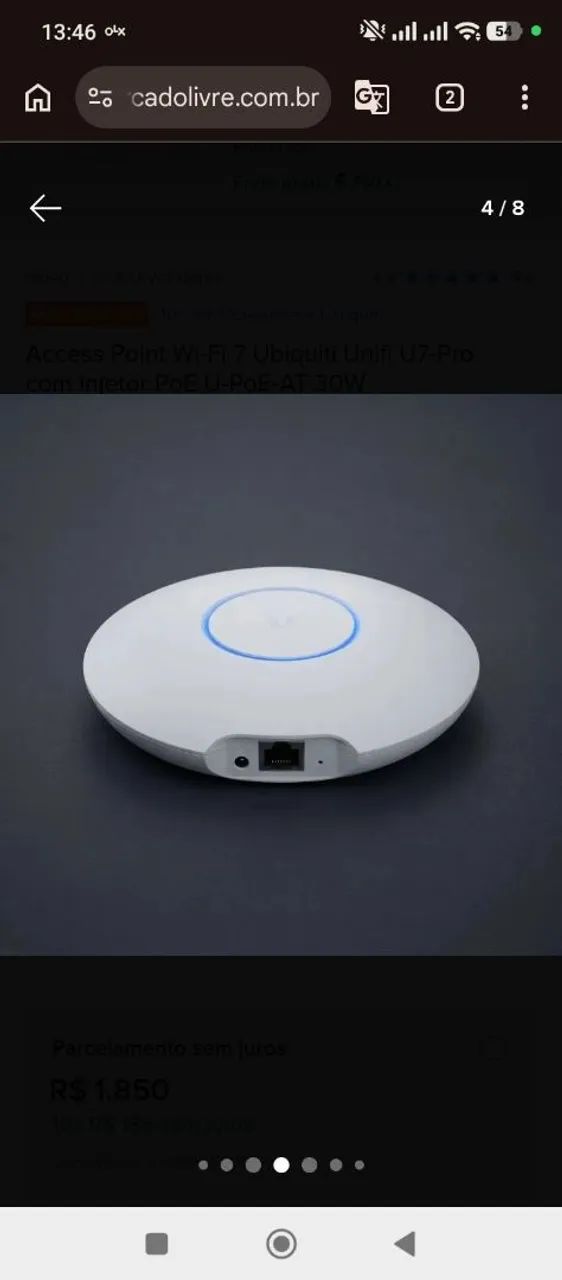 Roteador ubitiqui unifi - Foto 3