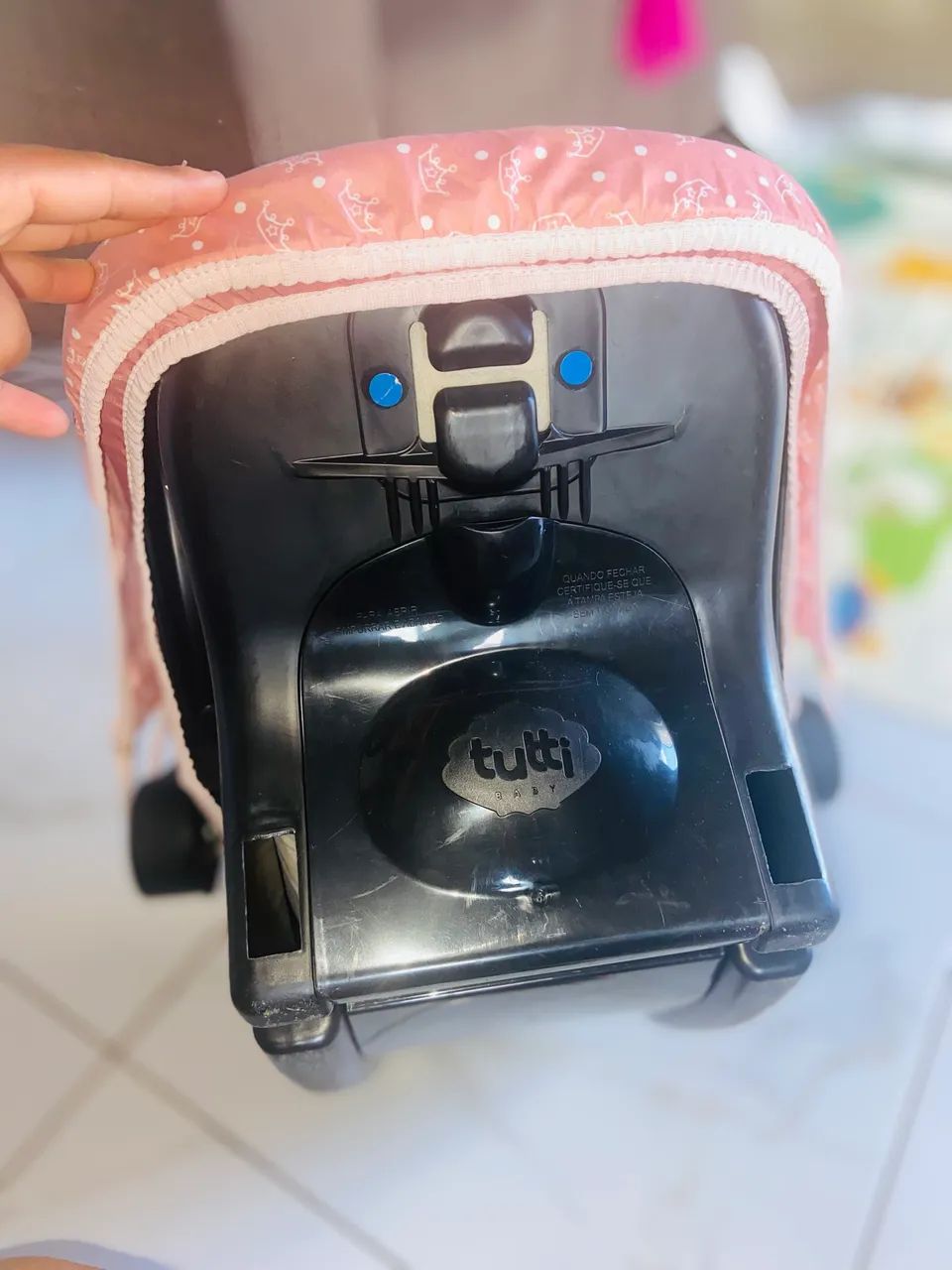 Bebê Conforto (TUTTI Baby) TEM CONVERSA! Venha negociar , está novo novo. - Foto 2
