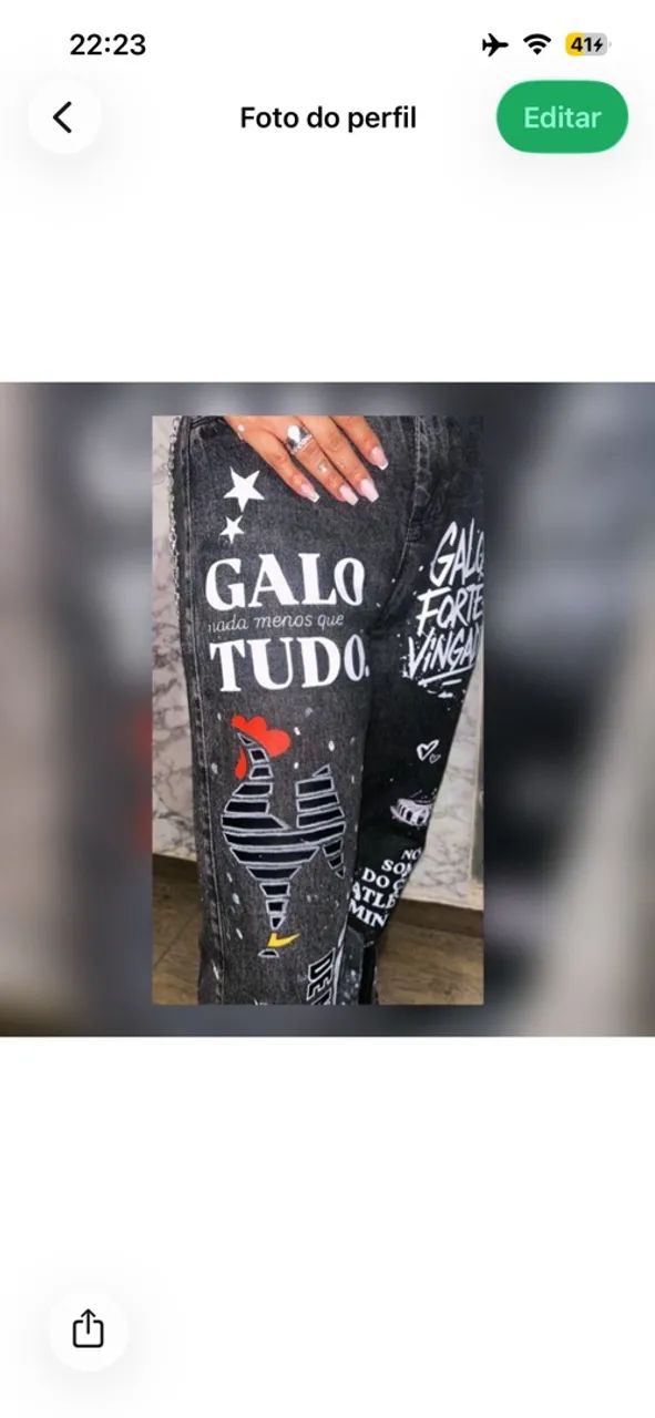 Calça do galo 