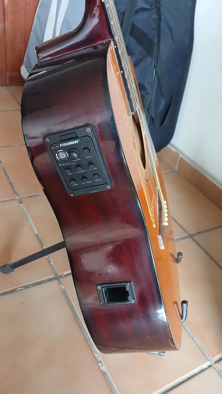 Violão Ibanez aço captação Fishman  - Foto 3