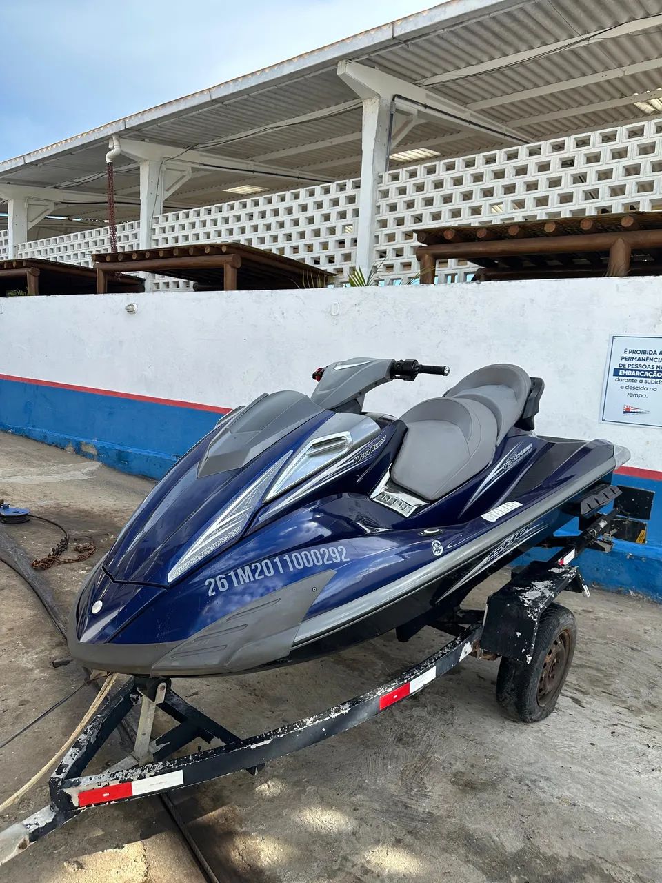 Jetski Yamaha SHO FX Cruiser 2011 - C/ Carretinha