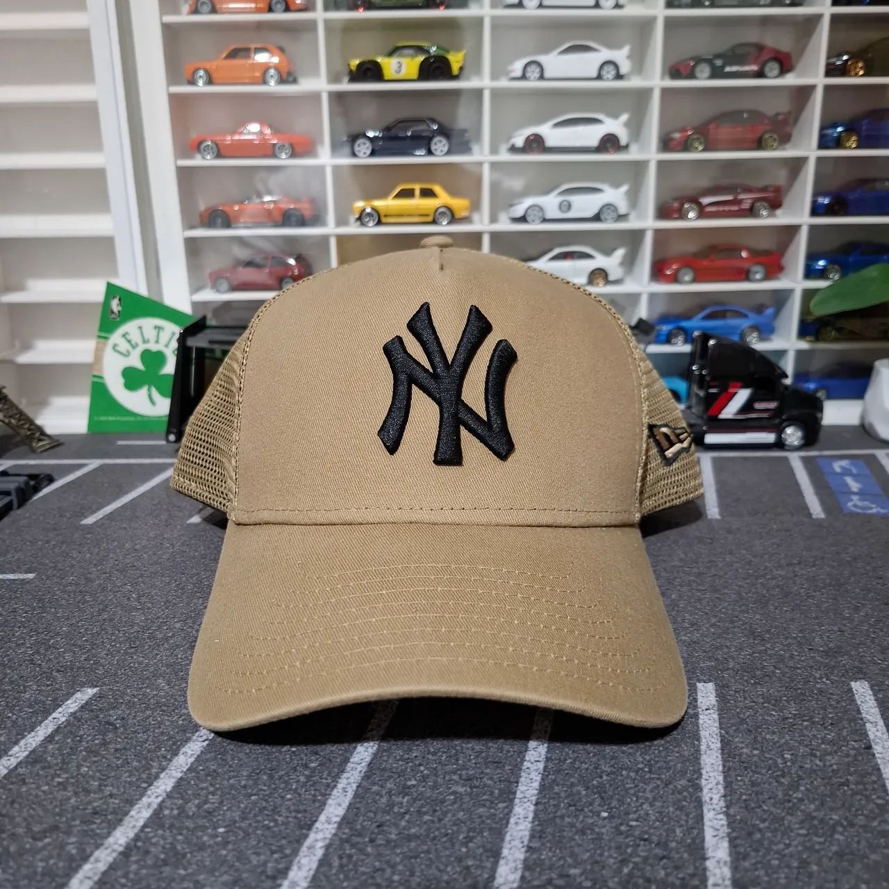 Boné New Era 9FORTY A-FRAME SNAPBACK Trucker New York Yankees  - Foto 3