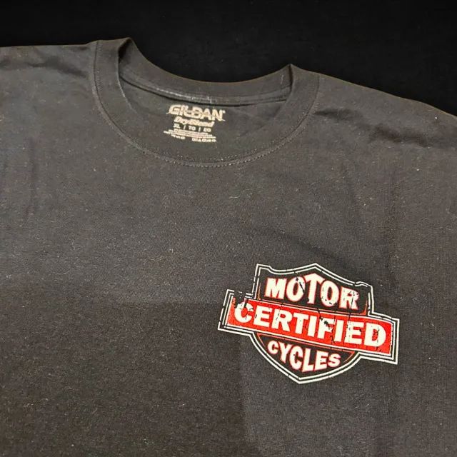 Motor Certified Cycles camisa USA - Foto 2