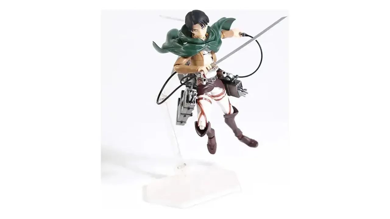 Action figure Levi Ackerman Figma 213 - Coleção Attack on Titan - Foto 4