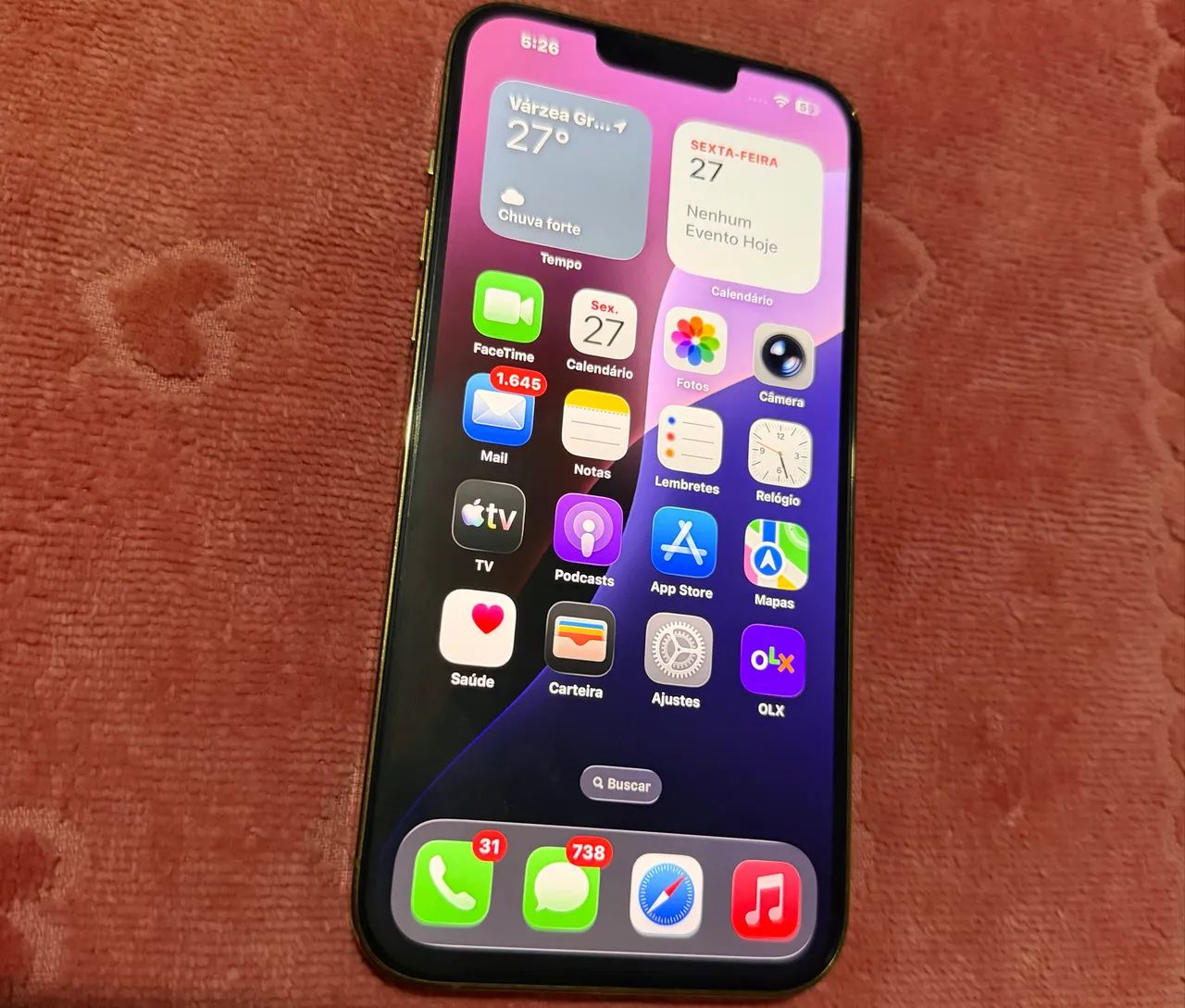IPHONE 13 PRO MAX DOURADO 1TB - Celulares e Smartphones - Glória