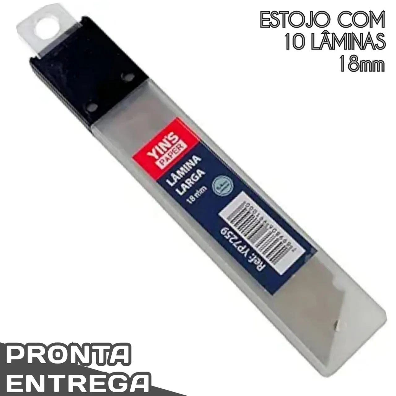 KIT 10 LÂMINAS PARA ESTILETE 