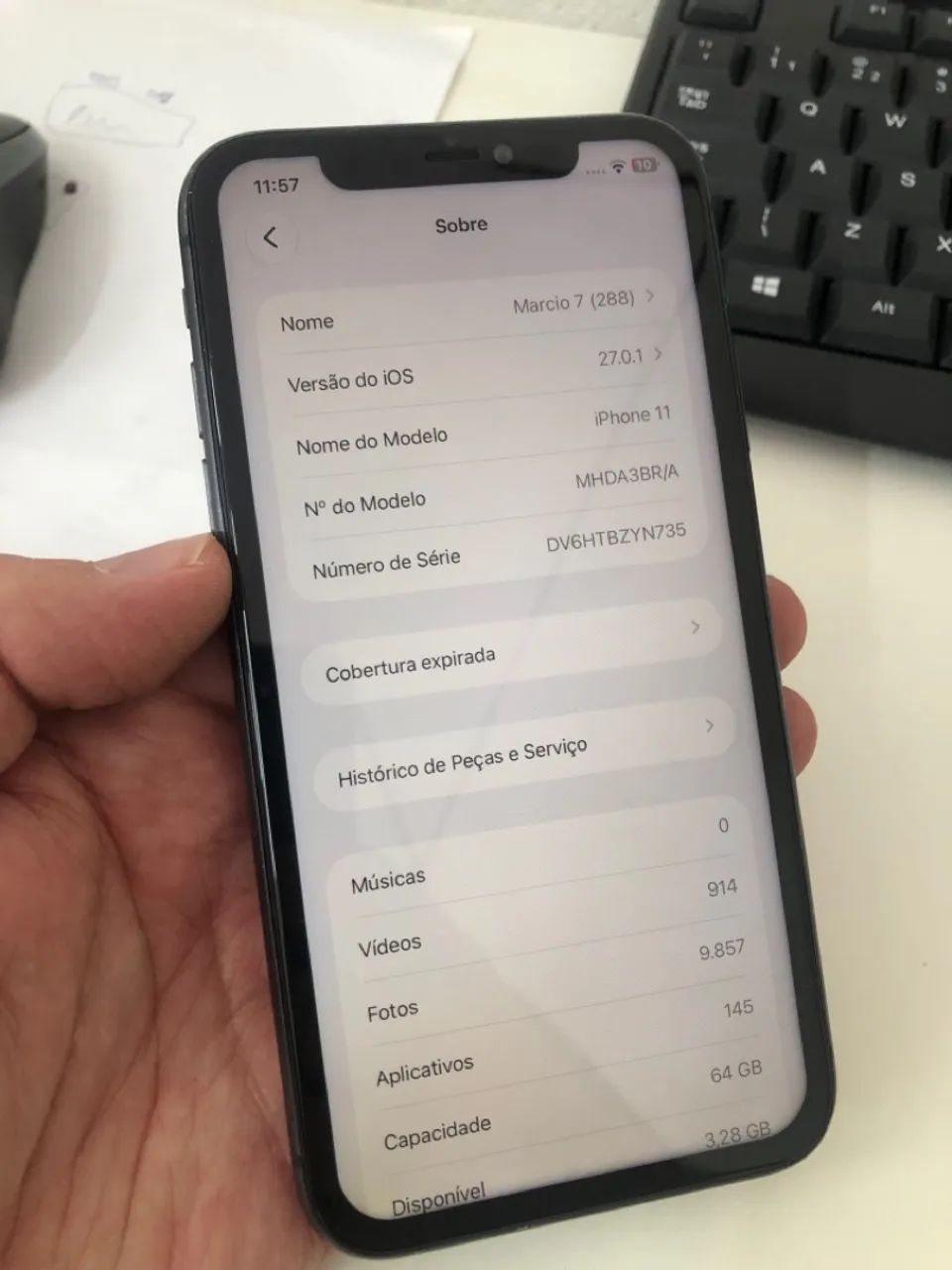iPhone 11 64gb Preto. Ótimo Estado. - Foto 4