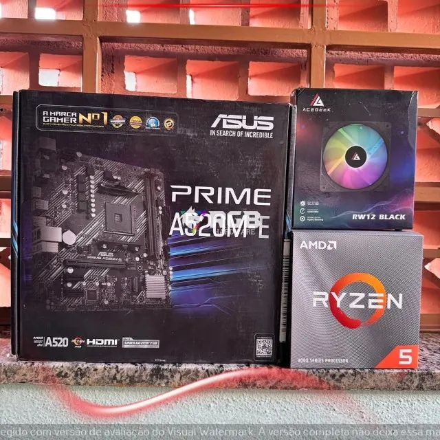 Pc Gamer - Ryzen 5 4500 + GTX 1660 SUPER 6GB + RAM 16GB + SSD