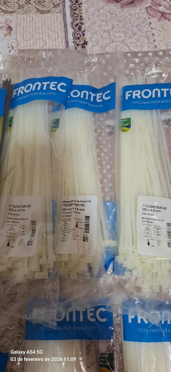 Abraçadeira nylon lote - Foto 2