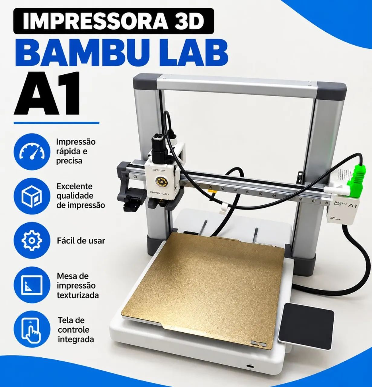 Impressora 3D BAMBULAB A1 