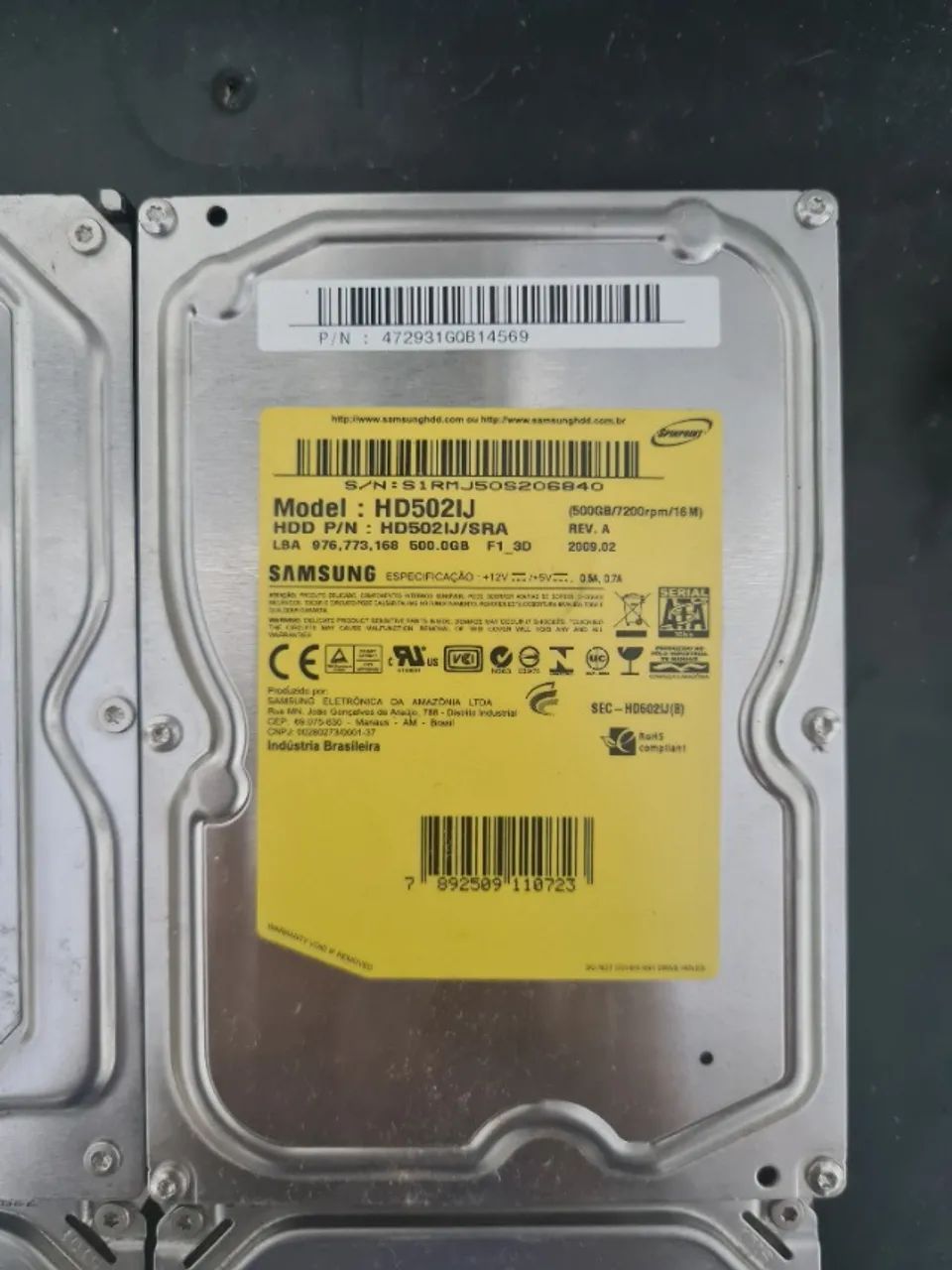 Lote de HD 3,5" 500GB - Foto 4