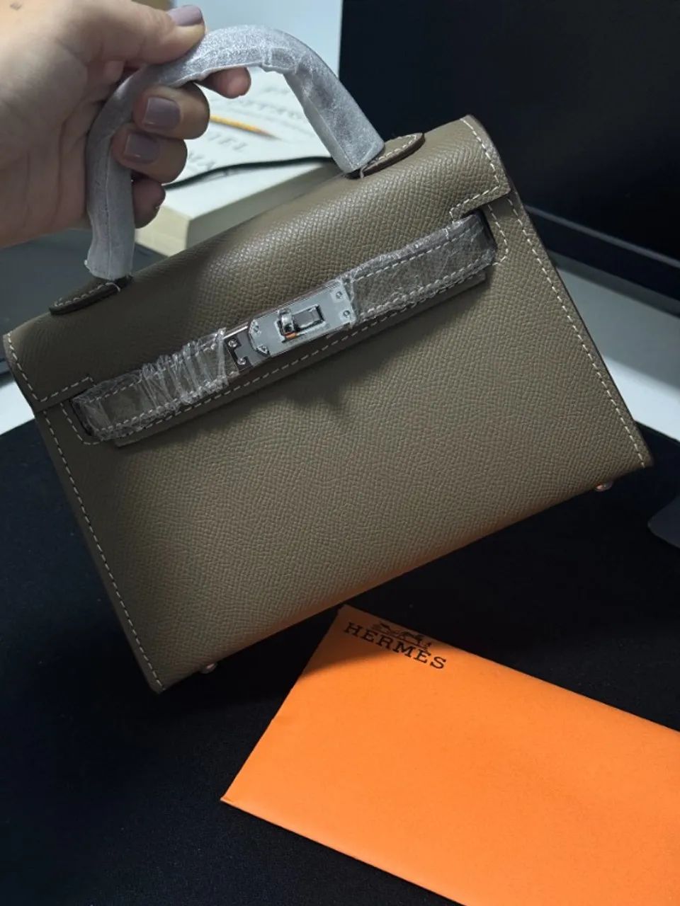 bolsa hermès mini kelly nova - Foto 5