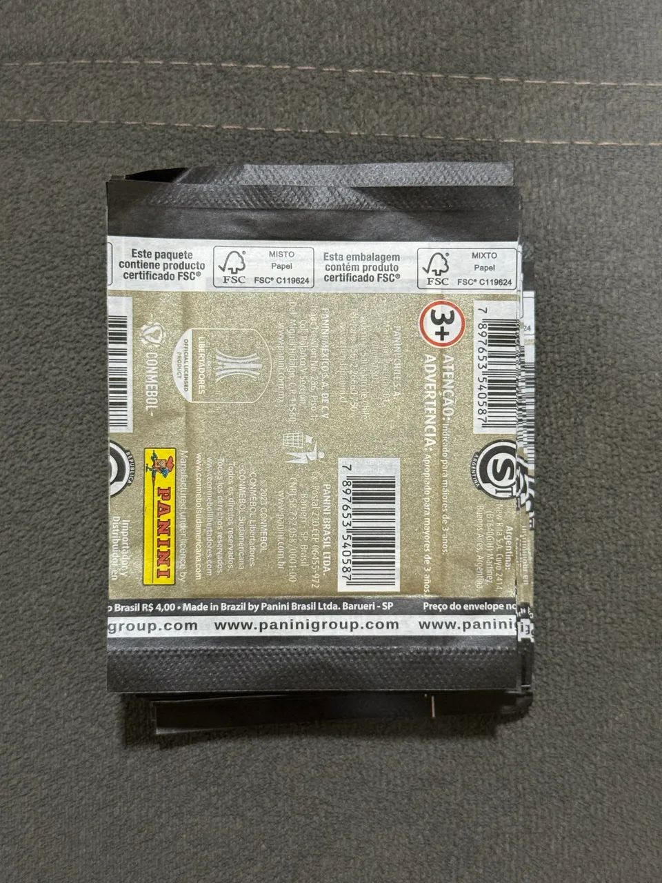 20 Envelopes Figurinhas Lacrados Libertadores 2023 - Foto 3