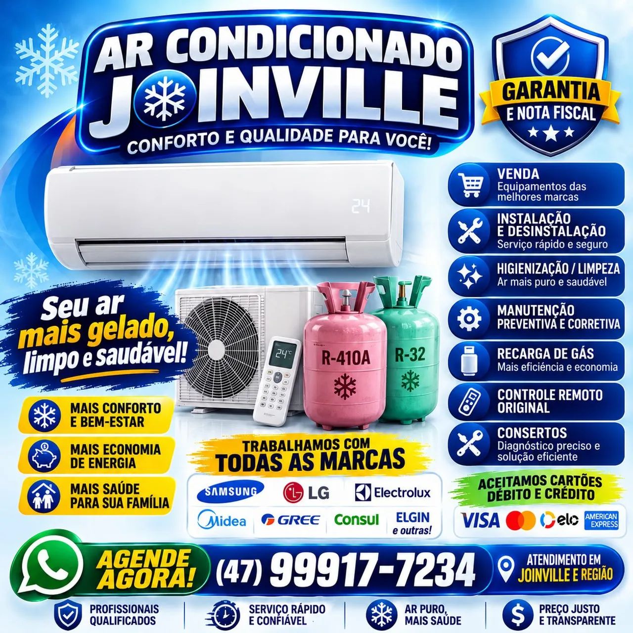 Conserto de ar condicionado 