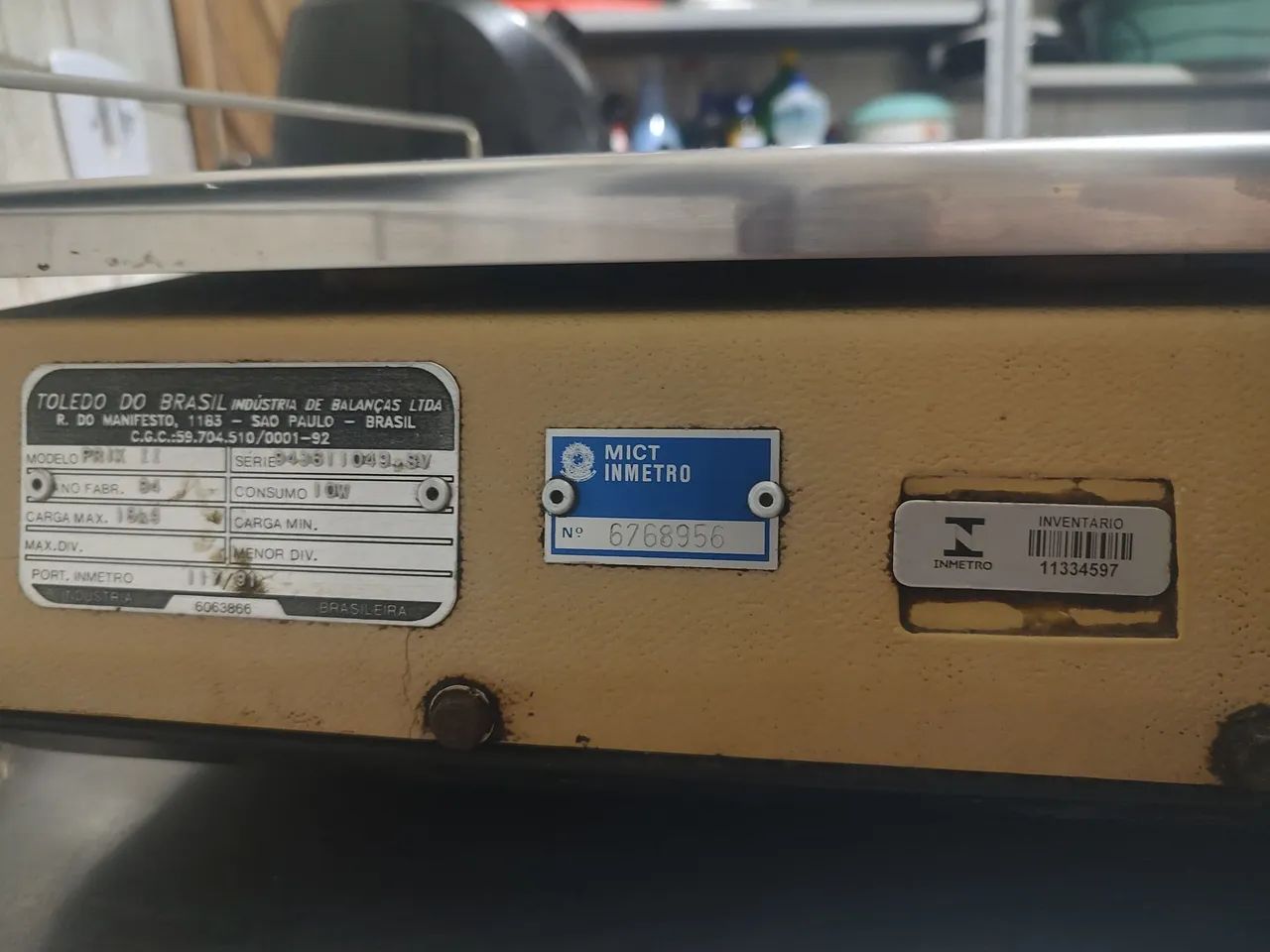 Balança Toledo Comercial 15kg - Funcionando Perfeitamente - Foto 4