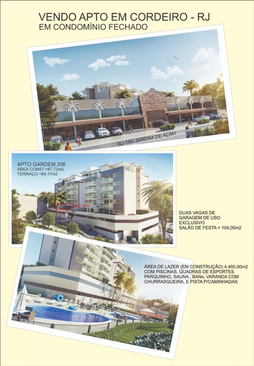 apartamento cordeiro rj